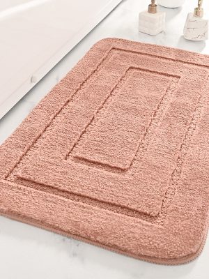 Microfibre Back Bathroom Floor Mat Bathroom Anti Slip