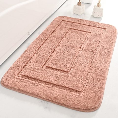 Microfibre Back Bathroom Floor Mat Bathroom Anti Slip