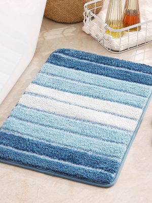 Simple ins entry doorway living room mat (Blue)