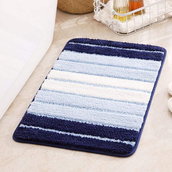 Simple ins entry doorway living room mat (navy blue)